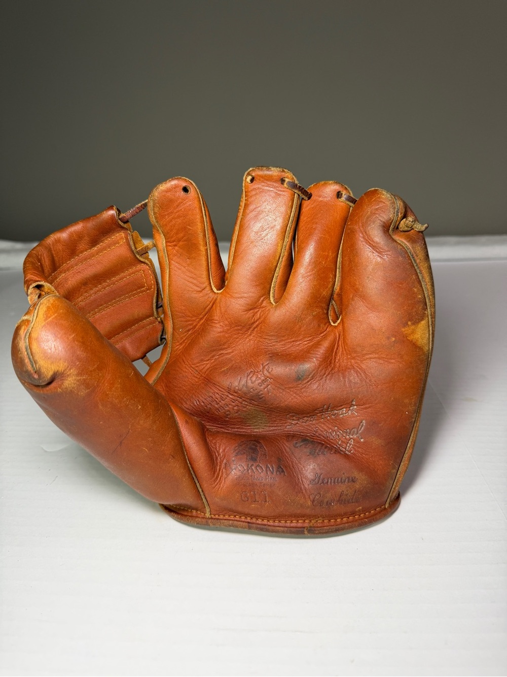 Vintage Nokona G11 Don Hoak Personal Model Baseball Glove 1950’s